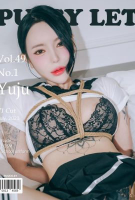 (Yuju) Korean sexy beauty’s breasts are ready toe out, but her butt is also a foul (72P)