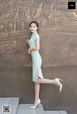 (SIW Sven Media Series) Leyin Cheongsam, Stockings, High Heels and Beautiful Legs (73P)