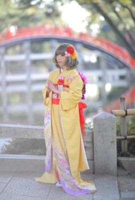 (Cosplay) (Saki Miyamoto) (wish my love) Burn your life and fall in love, maiden