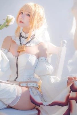 FGO Nero’s wedding cos cn Thousand Cats Bo He (14P)