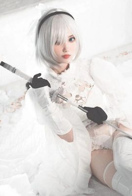 (Bingyouyouyouer) cos feature film 2b flower wedding