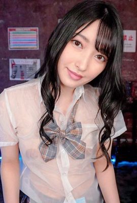 (GIF) Fujii Iyona is a repeat visitor who lets me perform! ? Super miniskirt see-through uniform pinsaro… (16P)