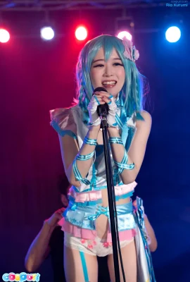 (Ria Kurumi) Idol stage sex love story (17P)