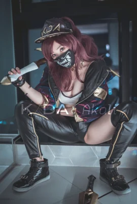 League of Legends Akali K/DA ~(DJAWA) Bambi – Akali (K-DA) (43P)