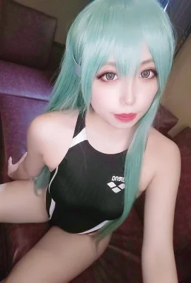 (cosplay) (Sakata Nyama) It’s Suzuya frompetitive swimming! Part time dog! (Kantai collection)