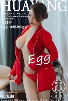 (HuaYang Flower Series) 2020.04.01 Vol.232 Eunice Sexy Photo (51P)