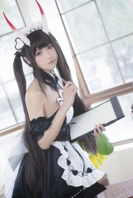 Abao is also a rabbit girl Cosplay Captain Moon can be a substitute maid