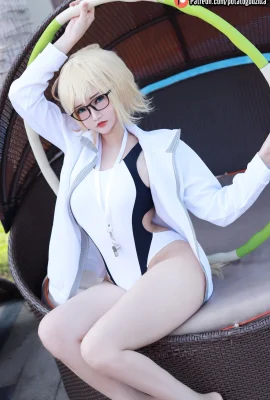 Potato Godzilla Cosplay Jeanne d』Arc Swimsuit