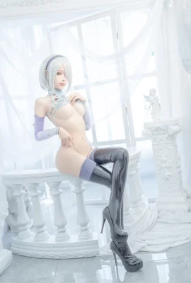 Stupid Momo Cosplay 2b ice and snow