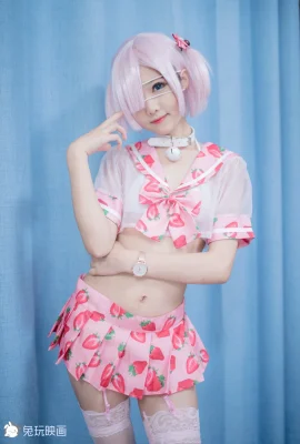 Cosplay Rabbit Play Movie Strawberry Skirt