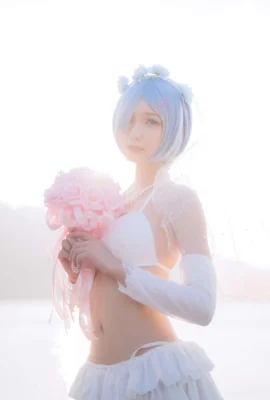 Orange Meow-chan Rem-Wedding Dress (18P)