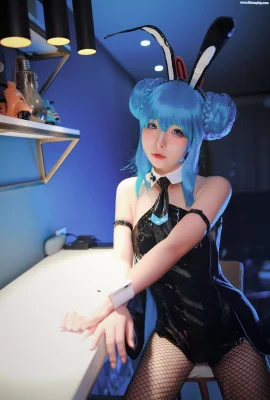 Hatsune Miku Black Rabbit CN: yuuhui Yuhui (48P)