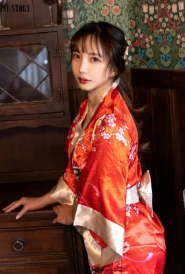 (Fantasy Story) Rua – A Girl in a Red Yukata (106P)