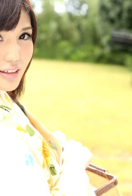 (Ariga Yuna) Fucked my short-haired girlfriend in kimono outdoors (87P)