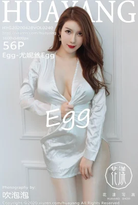 (HuaYang Flower Series) 2020.04.28 Vol.240 Egg-Eunice Egg Sexy Photo (57P)