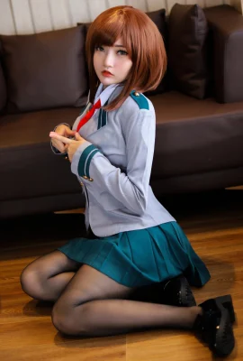 Cosplay Potato Godzilla Uraraka Ochako Uraraka