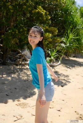 (Ami Tokida) Wearing ultra-short, round, big breasts and a beautiful peach in hot weather (23P)