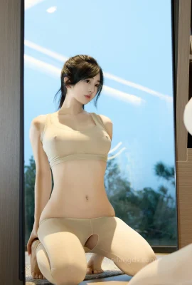 Chen Xiaohua Meat Color Yoga Suit Xiuren Network NO.8348 (118P)