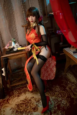 Noodle Fairy-Girls Frontline DSR-50 Red Peony