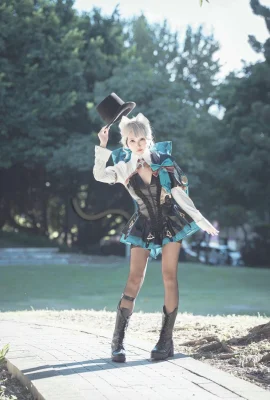 (Online Collection Series) Momo “Genshin Lte’s Porn Magic Outdoor” (34P)